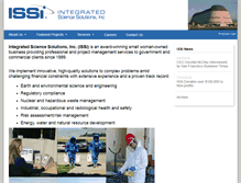 Tablet Screenshot of issi-net.com